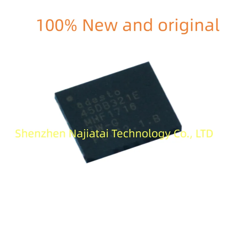 5PCS/LOT 100% New Original AT45DB321E-MHF-Y AT45DB321E-MHF AT45DB321E AT45DB321 45DB321E QFN8 IC Chip