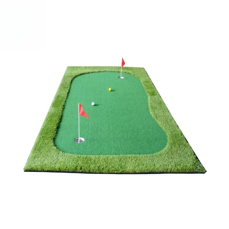 Golf Simulation Golf Putting Green Mat Synthetic Grass Golf Putting Carpet for Indoor Outdoor Practice