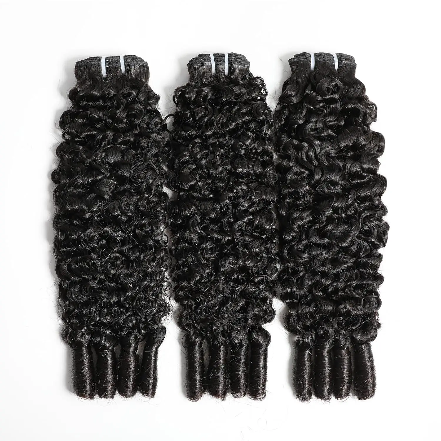 Burmese Curly Hair Bundles Human Hair Extensions Unprocessed Raw Hair Burmese 3C4A Curls 1/3/4 Pcs Human Hair Bundles Weave Deal