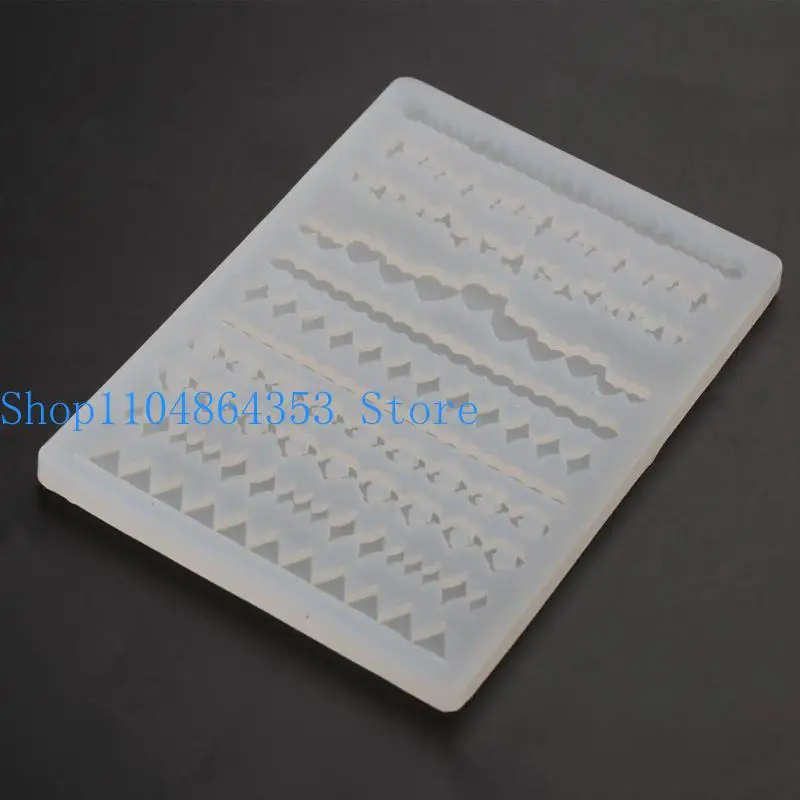 652F Chain Resin Mold Hollow Epoxy Shaker Filling Silicone Mold for Quicksand Mold