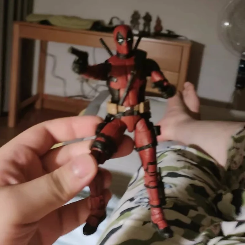 Deadpool X-Men Legend Series Figur Wade Winston Wilson Figuren mit beweglichen Gelenken, Actionfiguren-Sammlung, Deko-Spielzeug – Detail 5