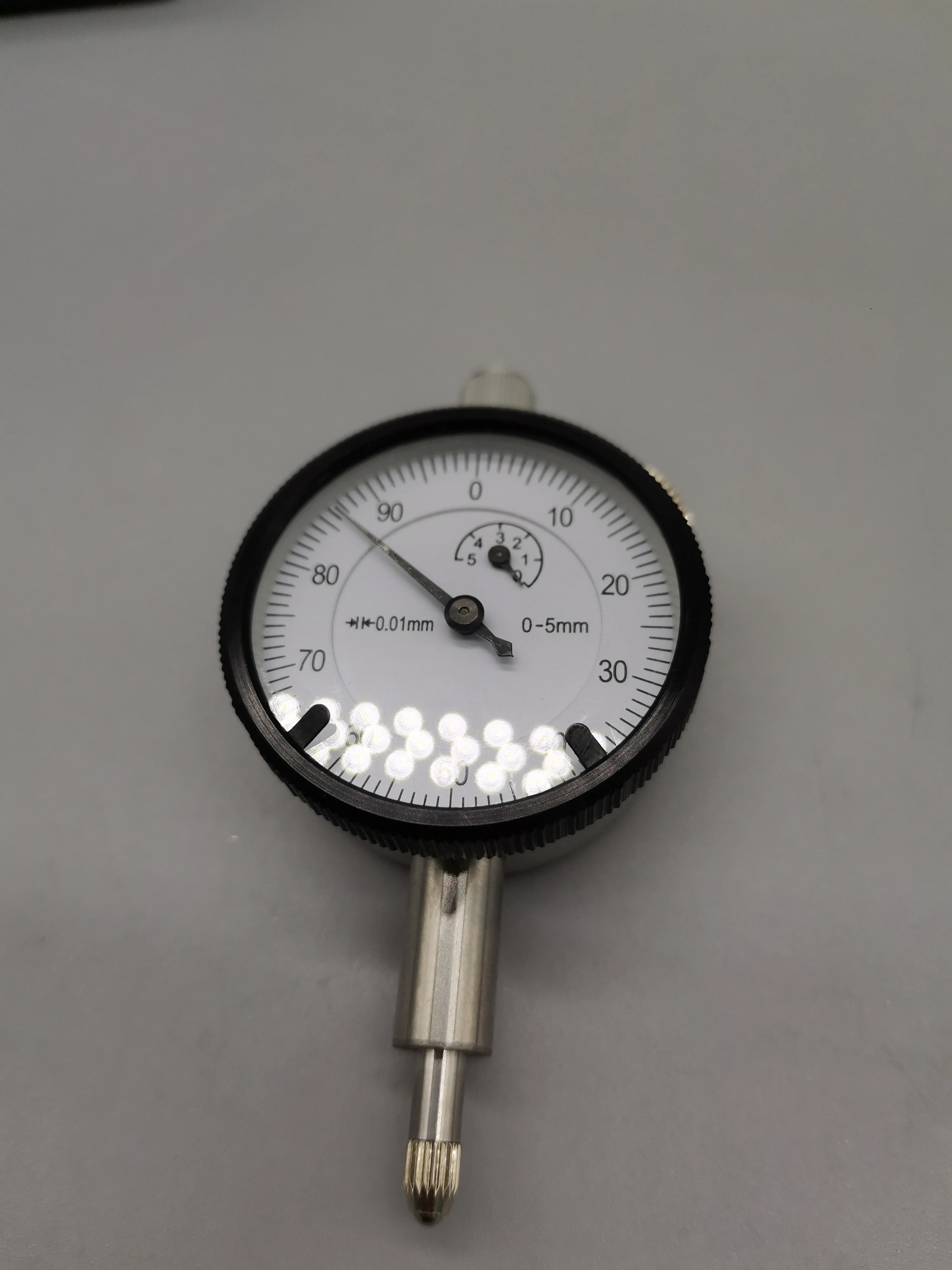 Dial Indicator 0-5mm Steel Gauge 0.01mm Resolution Concentricity For Measure Instrument Tool Indicators