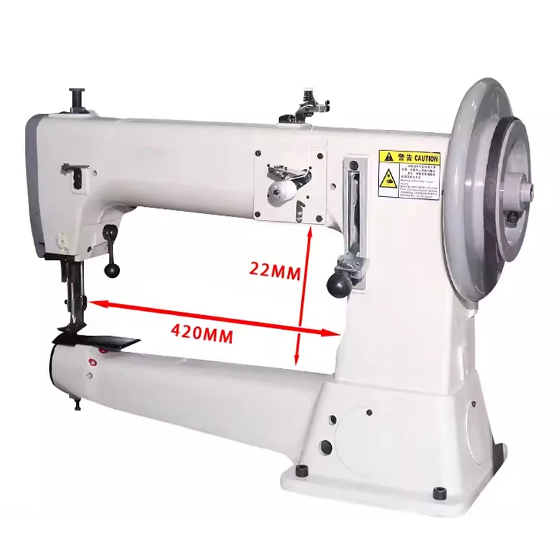 Heavy-Duty Sewing Machine Extra-Thick Fabric Feed, Large Shuttle, High-Head Design Suitable for Luggage, (Customized)
