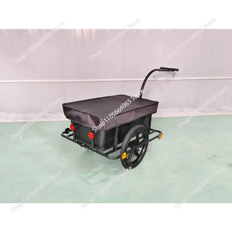 for Spot European American Outdoor Sports Tourism Bicycle Trailer Grocery Shopping Cart Pulling Goods Express Electric