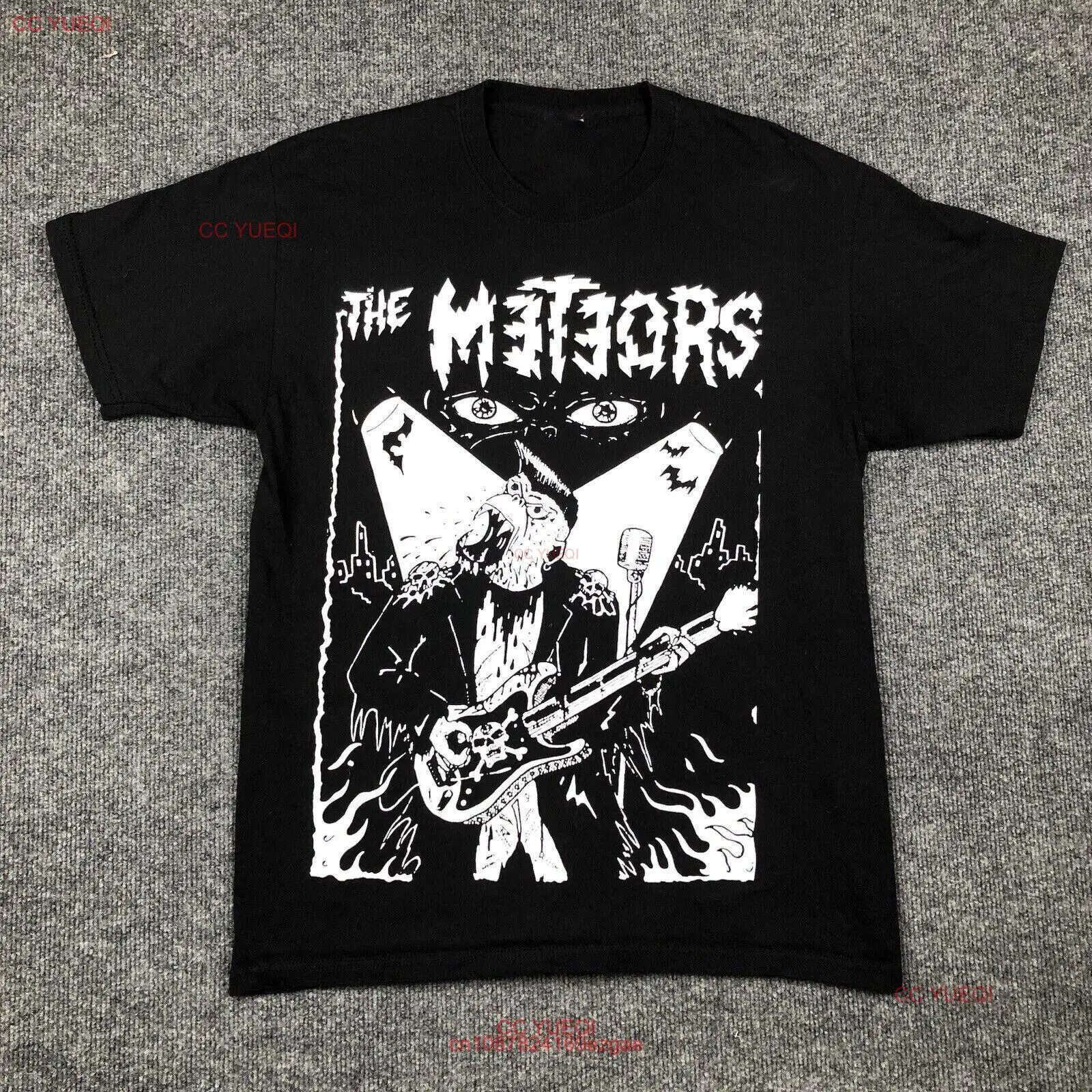 The Meteors Band T-Shirt Cotton Tee Shirt All Size S To 4XL SR164