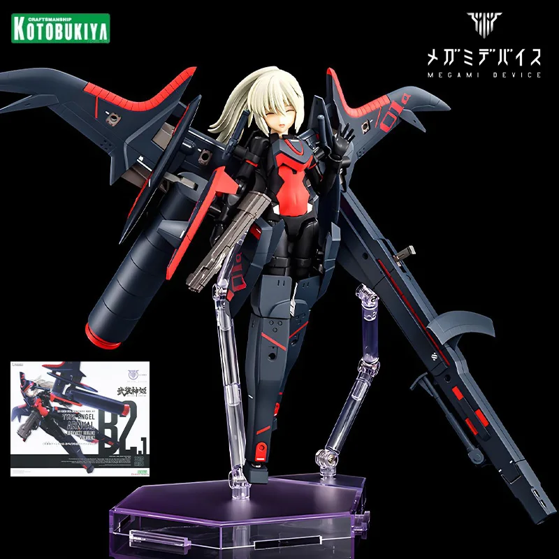 

Kotobukiya Original MEGAMI DEVICE Series B2.1 Angel Type Anwar Re-painted Version Action Figure Assembly Toys Collectible Model