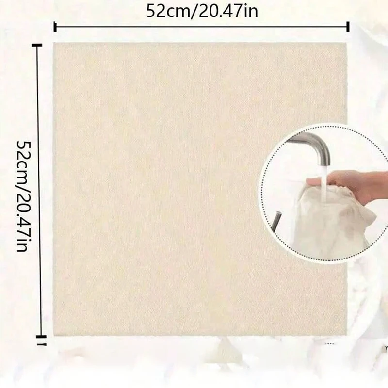 3-10 قطعة القطن الخالص تبخير القماش المنزل غير عصا تصفية الرائب القماش المطبخ باخرة حصيرة ل كعكة الأرز باخرة القماش للتصفية #6