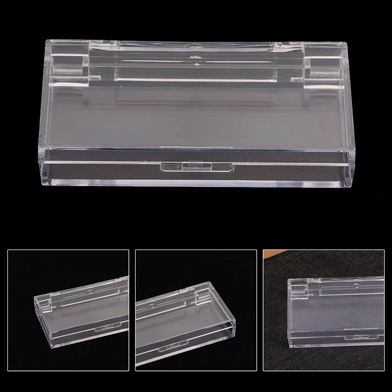 Портативная акриловая коробка для накладных ресниц, дорожный пустой держатель для ресниц, контейнер для хранения, органайзер, инструменты для макияжа, принадлежности для ресниц