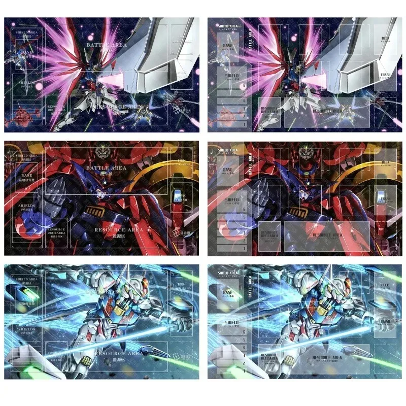 

Игровой коврик для одиночной игры Gundam Card Battle GCG 600x350 мм без швов, для самостоятельной сборки, для фанатов Gundam, для коллекционных карточных игр, резиновый коврик для настольных игр