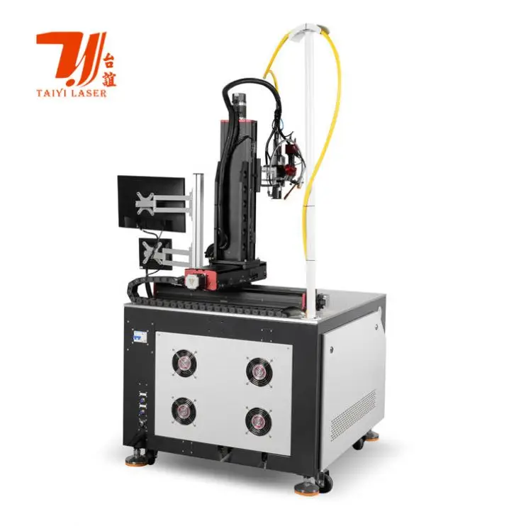 Canton Fair Promotion Automatic Laser Welding Machine With Rotory For Pistol Rifle Gun Muffler Silencer