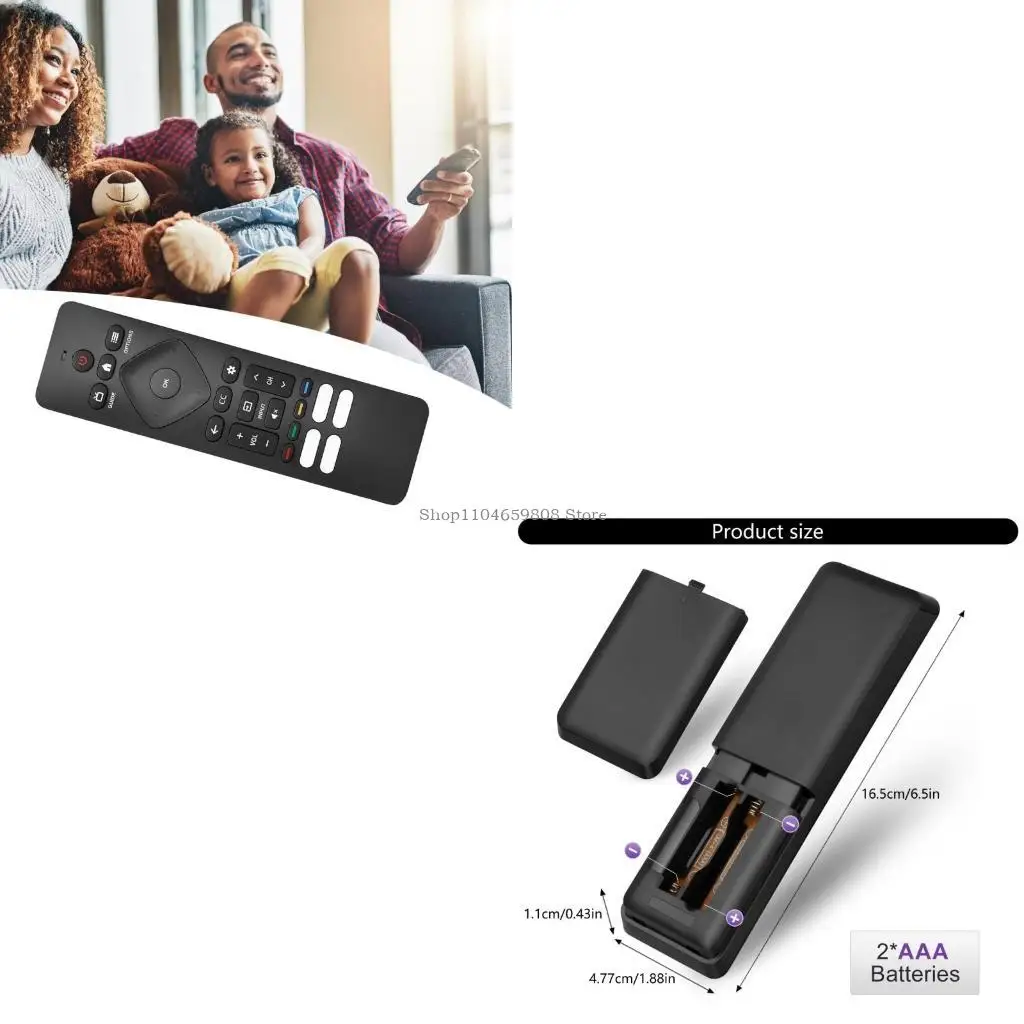 

Ergonomic Television Remote 43PUL7652 for F7 32PFL5505/F7 65PFL5604/F7 55PFL5604