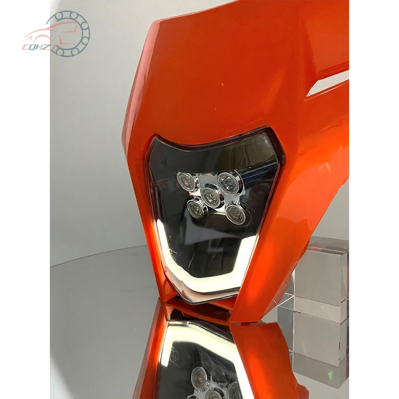 Motorcycle Headlight Plate LED Headlamp For KTM EXC XC SX SXF MX 125-500 2018-2023 Dirt Bike Enduro Motocross Fairing - view 6