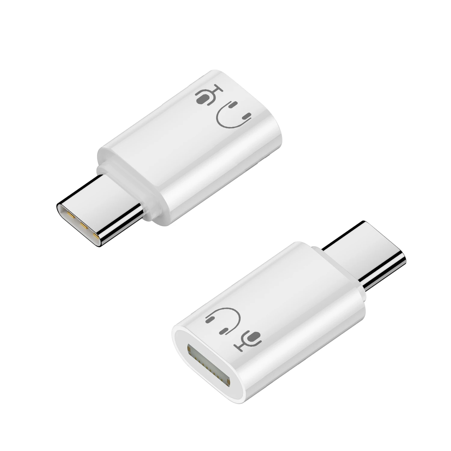 2pcs USB C Audio Adapter Headphone HiFi Converter Support Call/Listen to Music/Remote Control/Microphone