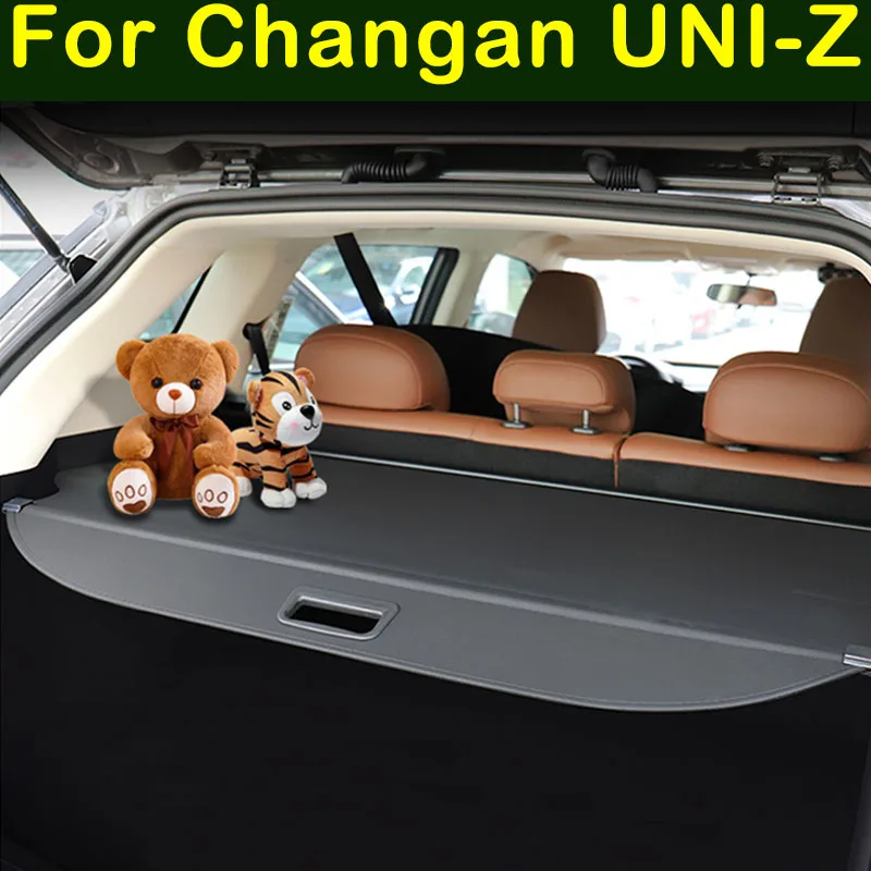 

For Changan UNIZ 2024 2023 Car Rear Trunk Privacy Curtain Security Shield Cargo Cover Waterproof Interior Accessories