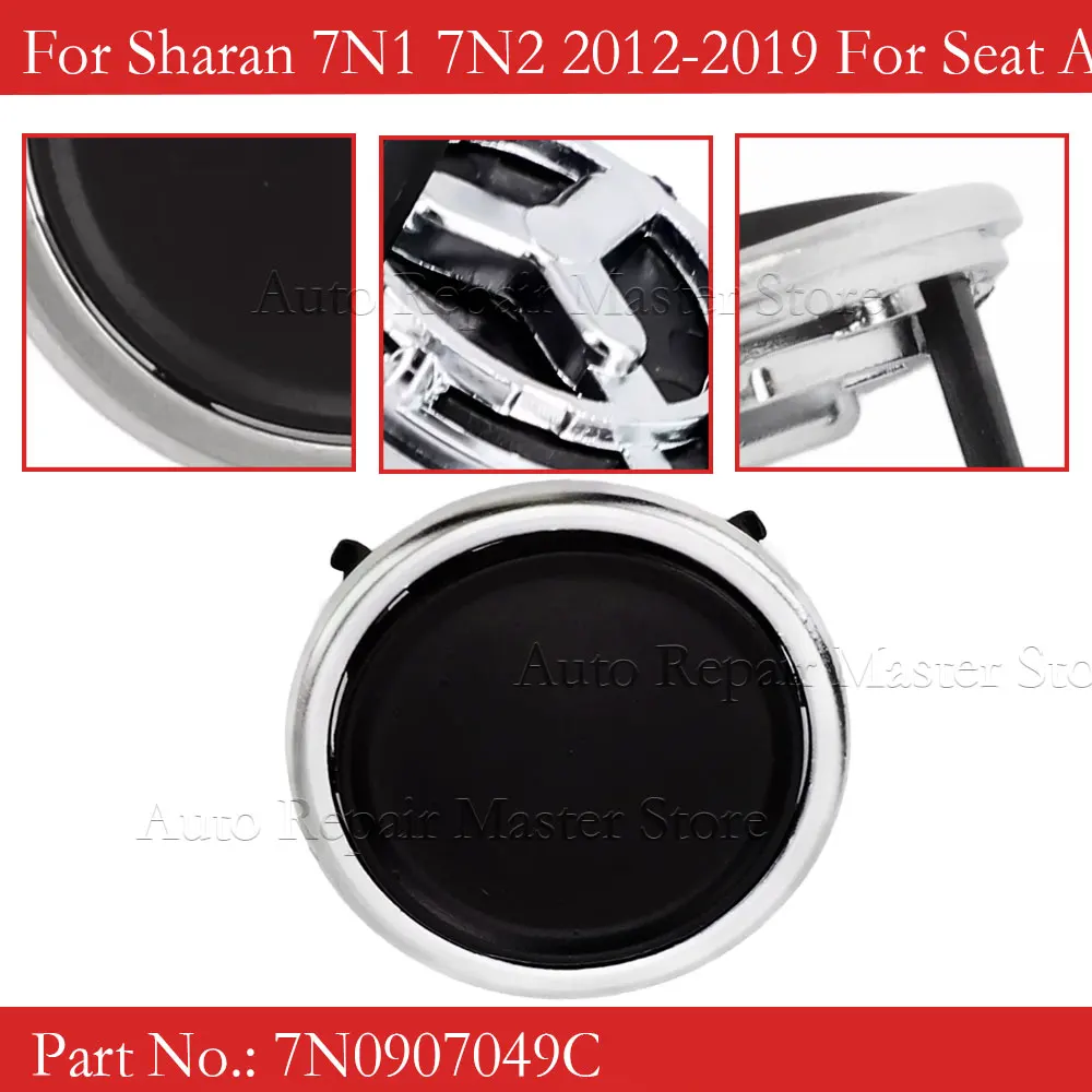 7N0907049C For Sharan 7N1 7N2 2012-2019 For Seat Alhambra 2011-2016 Rear Air Conditioning Panel Switchs