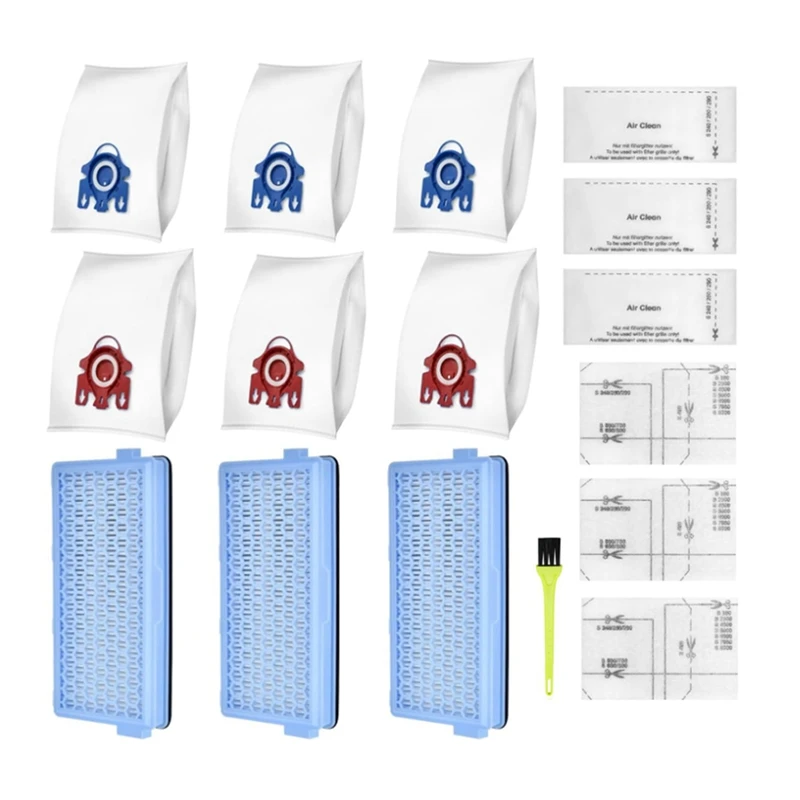 Filtros HEPA de plástico para aspiradora Miele S8340, compactos C1/C2, completos C2/C3, 3 SF-HA 50, bolsas para aspiradoras