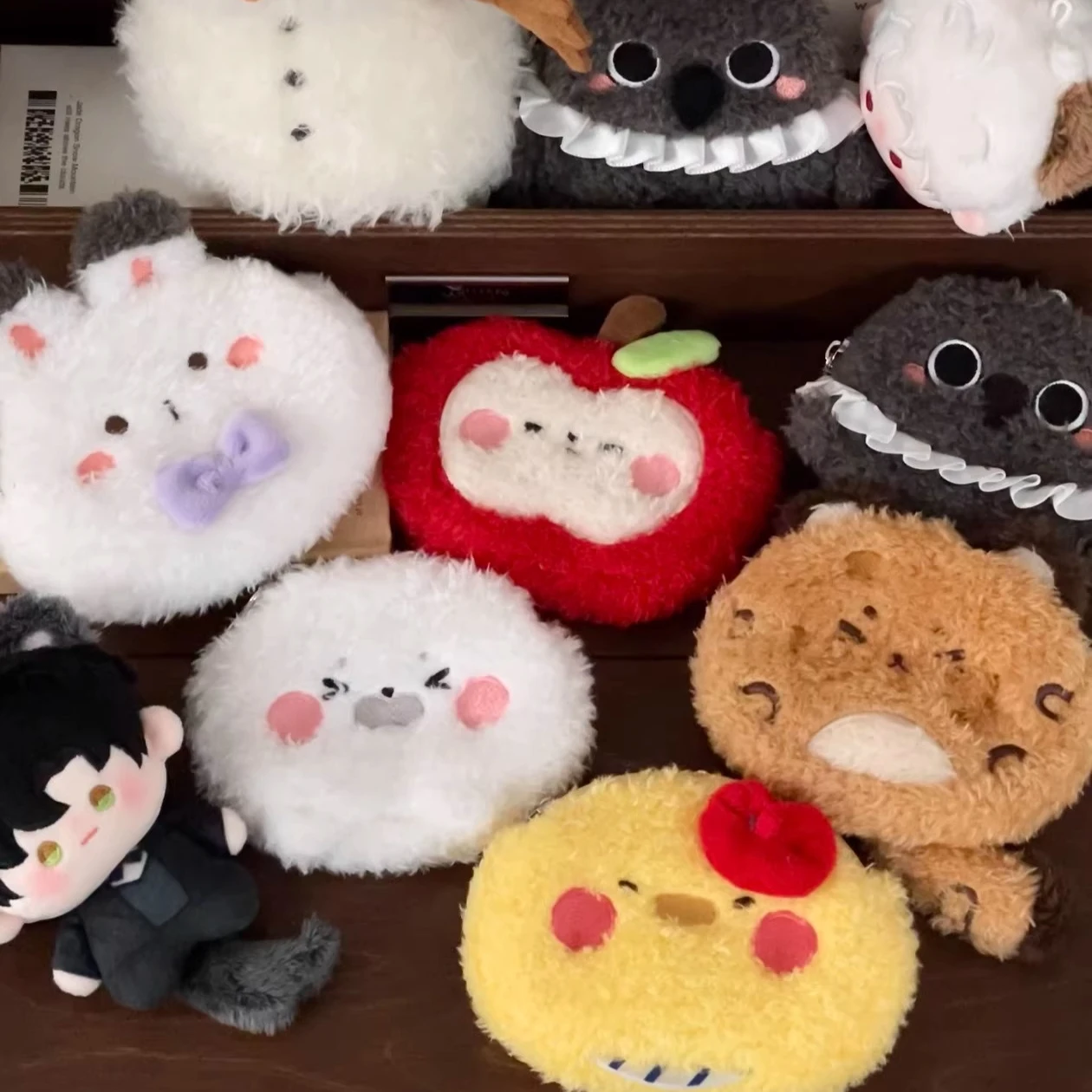 

Game Love and Deepspace Xavier Zayne Rafayel Sylus Caleb Kawaii Plush Coin Purse Plush Doll Headset Storage Bag Xmas Gift