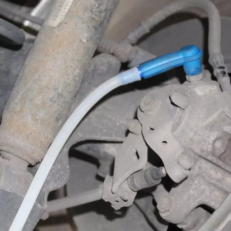 Car Brake Fluid Oil Exchange Pump with 1.2M Oil Pumping Hose Empty Drained Oil Bleeder Auto Brake Oilling Connector Oil Filling