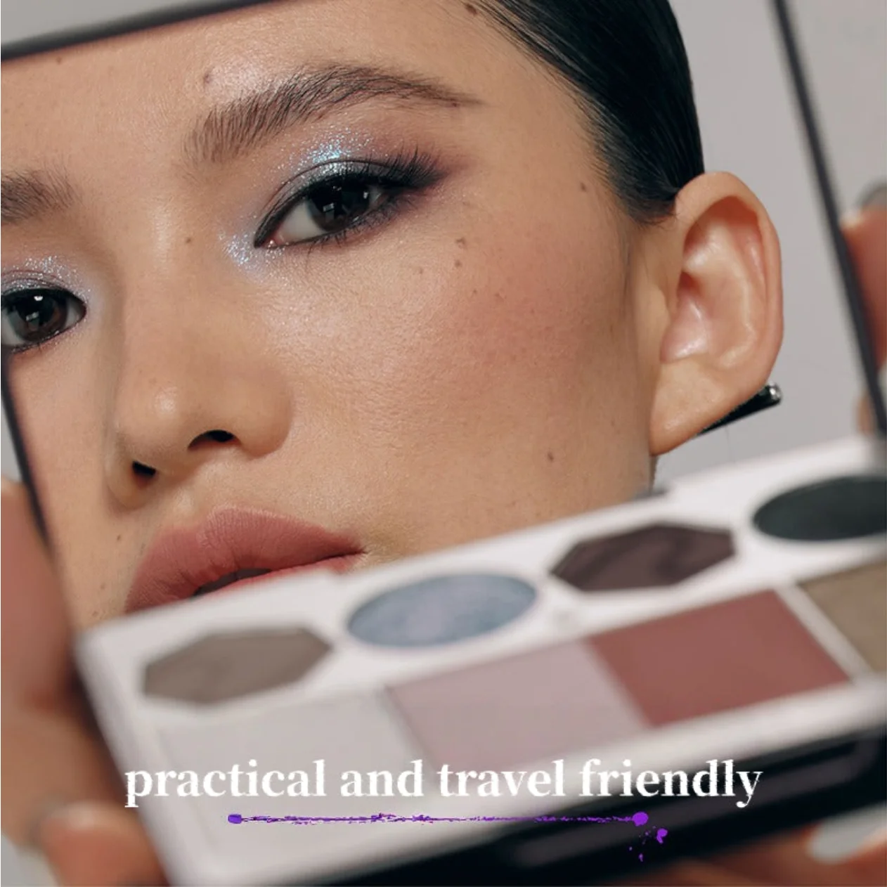 لوحة ظلال العيون الكل في واحد من Girlcult MARTIAL WORLD COMPLEX / أحمر الخدود / مكياج متعدد الاستخدامات متعدد الأغراض #3