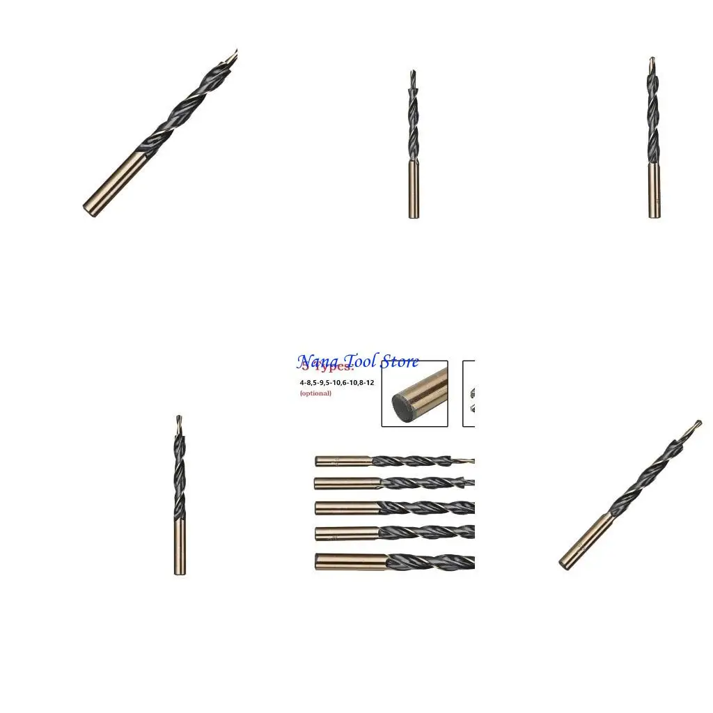 

31GJ Conutersunk Drill Screw Counterbore Sub-Step Drill Milling Cutter Woodworking