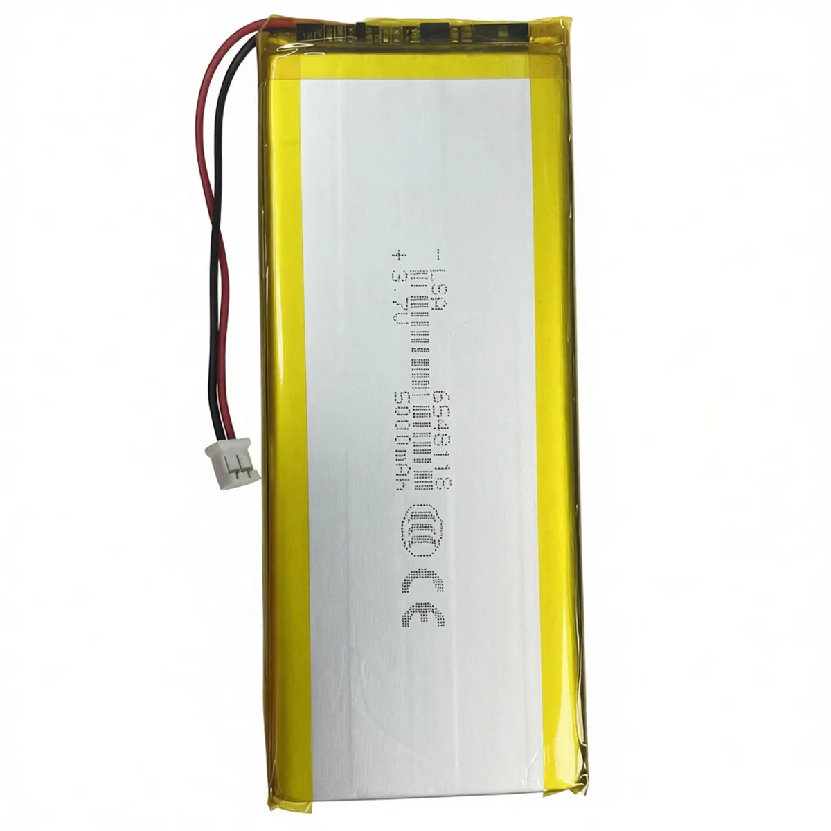 1-10PCS 6548118 3.7V 5000mAh With PH2.0 2P Plug Li-Polymer Battery For Tablet PC LED Lights Power Bank Bluetooth Headset Speaker