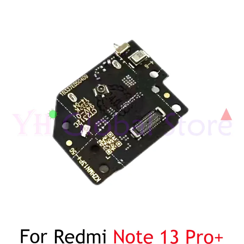 For Xiaomi Redmi Note 13 Pro Plus Pro+ Sim Card Reader Tray Micro SD Memory Card Holder Slot Flex Cable Repair Parts