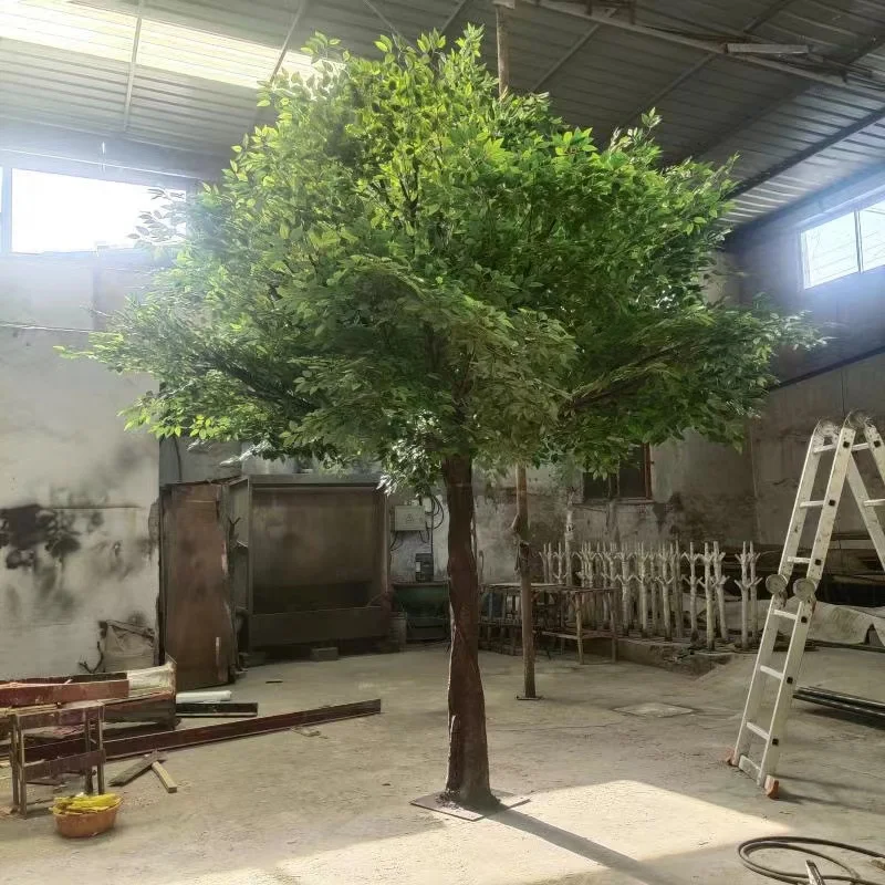 Wholesale Custom 2/3/4/5/6 Meters High Tall Artificial Trees Ficus Tree Large Artificial Trees High Simulation