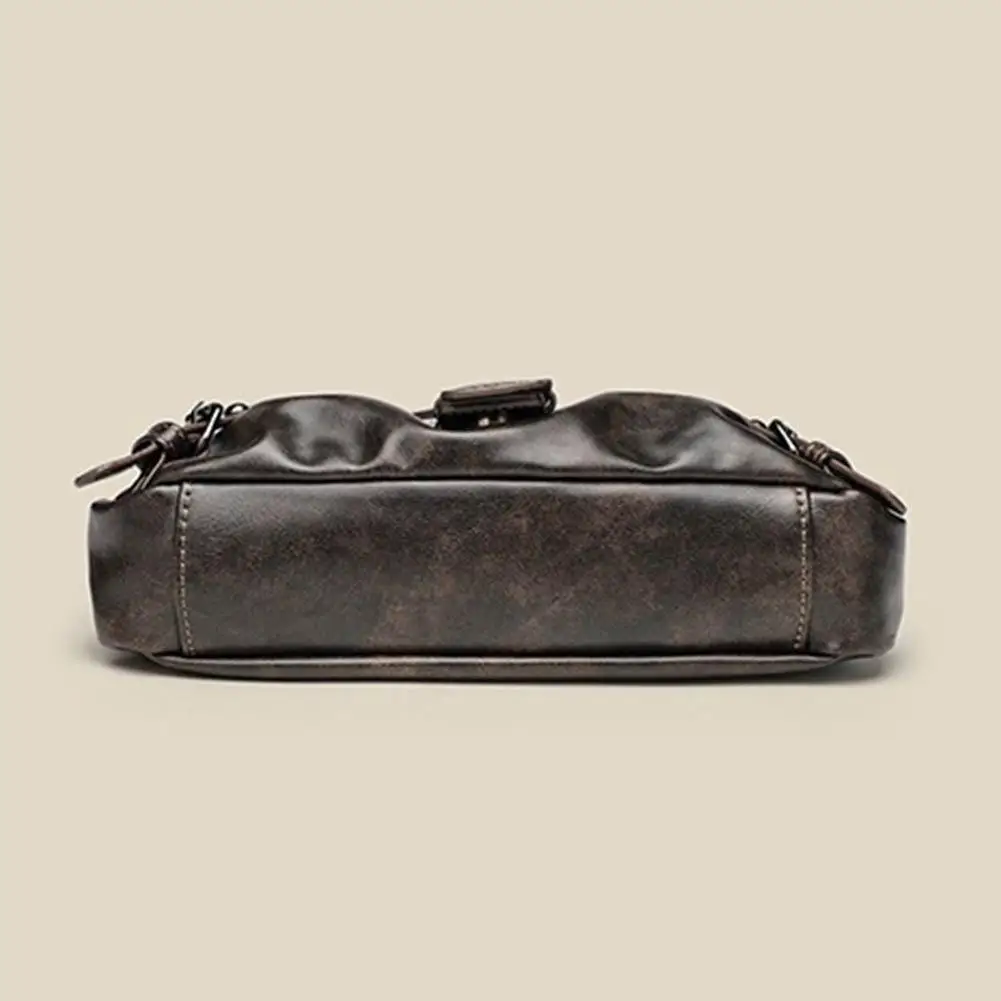 Y2K Retro Plissierte Hobo-Schultertasche für Damen, Bestseller im Maillard-Stil, Unterarmtasche, Clutch-Handtasche für Reisen, Arbeit und Shopping – Detail 22