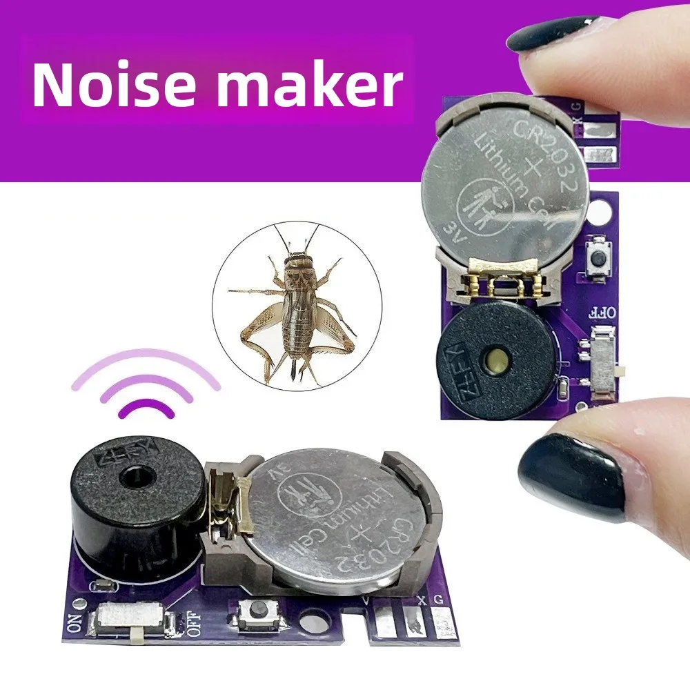 Amusing Hidden Cricket Noise Maker for Office Home Prank Gadget Fun Portable Jokes April Fool’s Day Toy