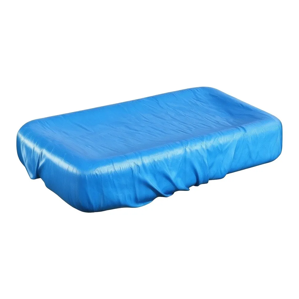 For Outdoor Water Activities Rectangular Pool Tarp Dust Proof Liner Inflatable Pool Cover For Outdoor Blue Repeated Outdoor Use