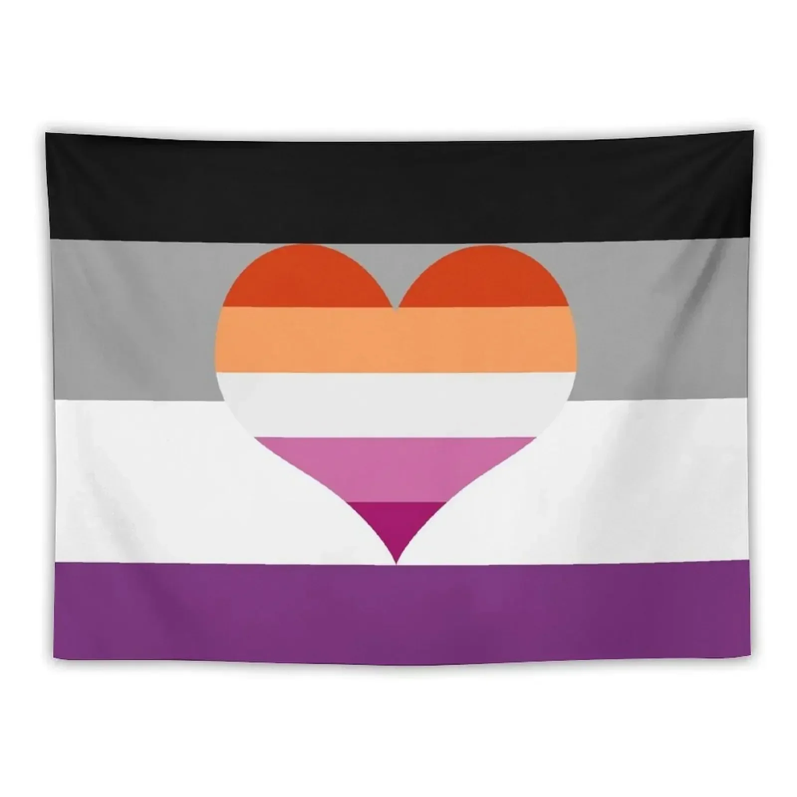 

Asexual Lesbian Pride Flag Tapestry Home Decorations Room Decorations Aesthetic Tapestry