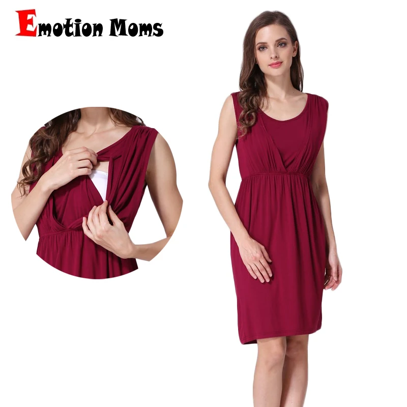 

New Summer Maternity Clothes Breastfeeding Vest Skirt Sleeveless Maternity Dresses For Pregnant Women Nursing Dress Freeshipping