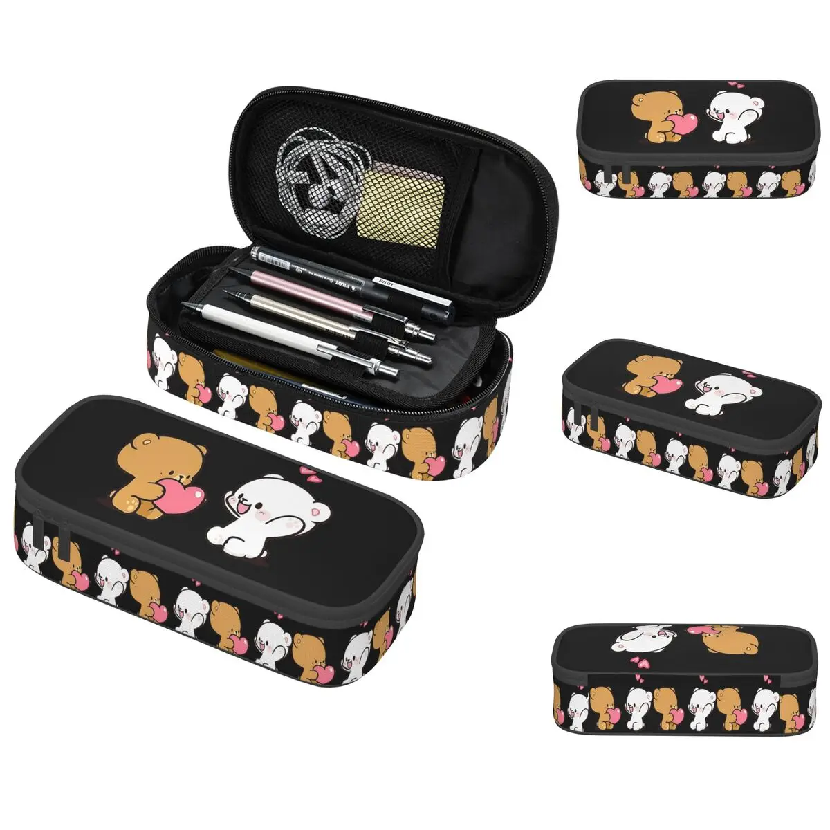 

Милый молочный пенал мокко для школьной ручки Studen, сумка-карандаш, канцелярские принадлежности, сумка-держатель для ручек