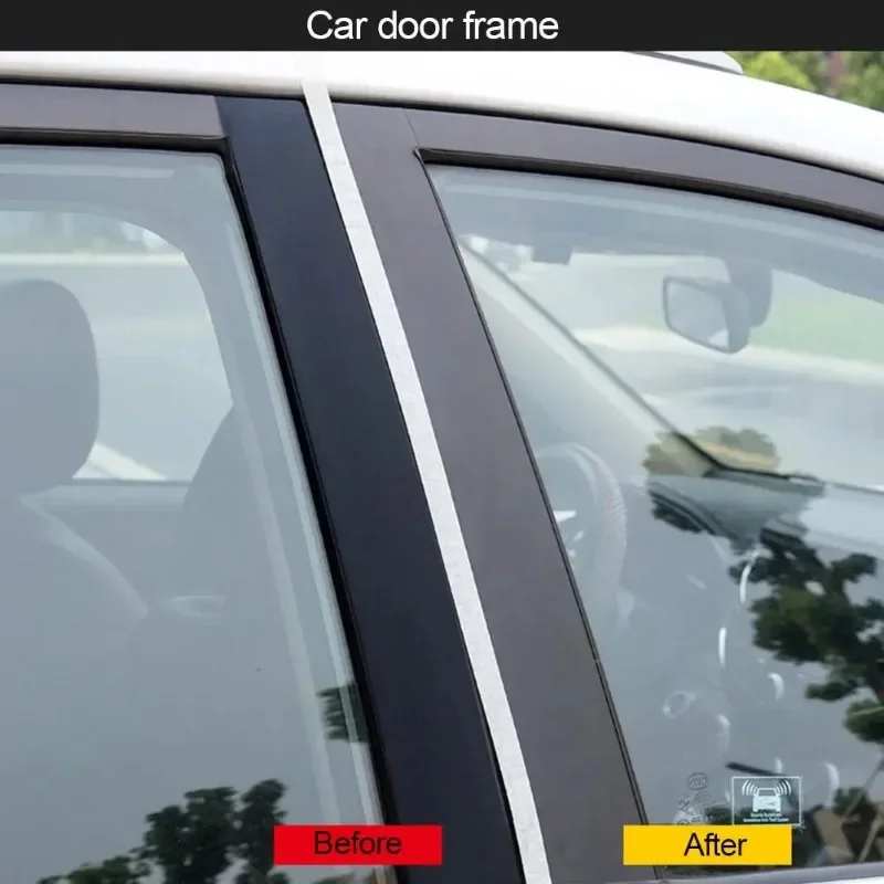 Leather Coating Spray Car Plastic Repair Polishing Coating Spray Back To Black Gloss Long-lasting Plastic Refurbishment Liquid