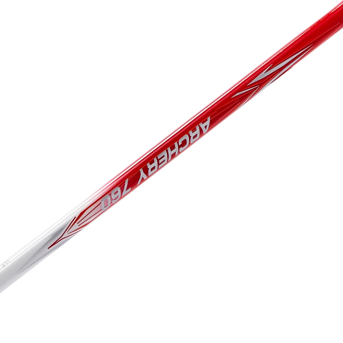 HC760 high-performance Carbon fiber material badminton racket, 4U specification 26Lbs high tension, moderate hardness for stable