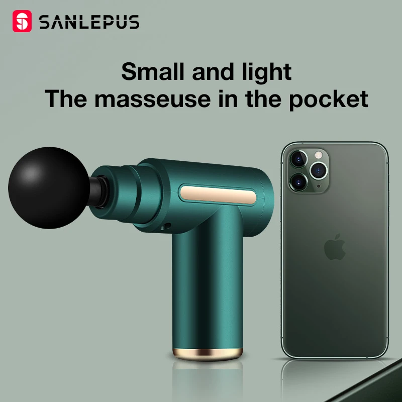 Мини-массажер SANLEPUS, для снятия боли в шее и спине, для глубокого расслабления мышц