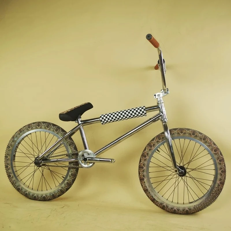 Assemble high-configuration electroplated 20-inch BMX BMX BMX vehicle