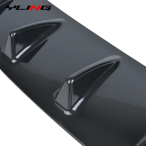 Diffuser Protector Car Sport Spoiler for GOFT 5 6 7 GTI MK7 BMW E39 G20 Passat B7 Peugeot 308 OPEL INSIGNIA SUZUKI SWIFT 9 Main Sales Rear Diffuser Peugeot 308 - №7