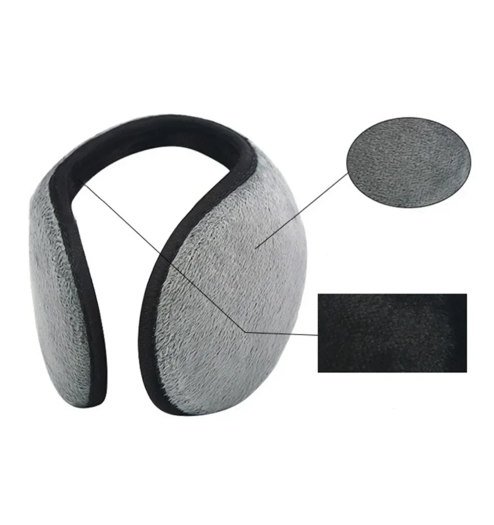 Soft Earmuffs Men Women Winter Ear Cover Protector Ear Mask Thicken Plush Warm Earpiece Ear Muffs Ear Warmer Apparel Accessories