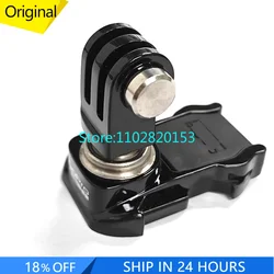 100% Originele Echte Kogelgewricht Gesp 360 ° Rotatie Base Mount Adapter Voor Gopro Camera Vervanging