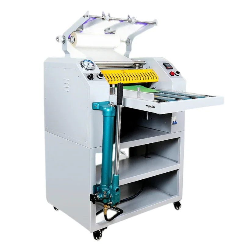 MF-X3 Hydraulic laminating machine large steel stick automatic laminating machine coated paper g machine with trimming