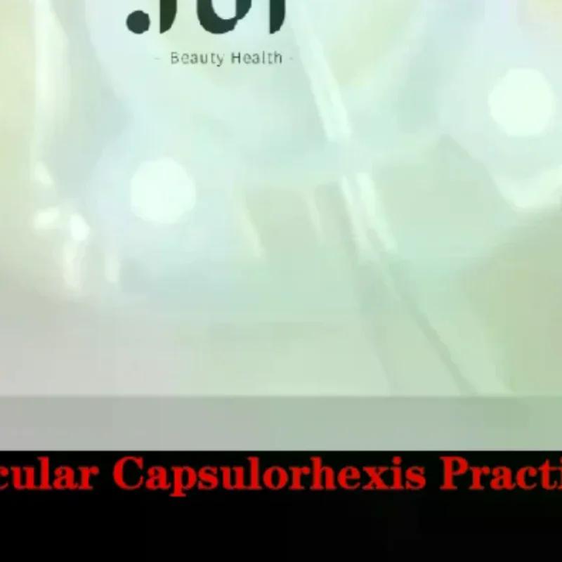2.0/3.0 1meter Ophthalmology Phacoemulsification Capsulorhexis Forceps Circular Practice Model Film
