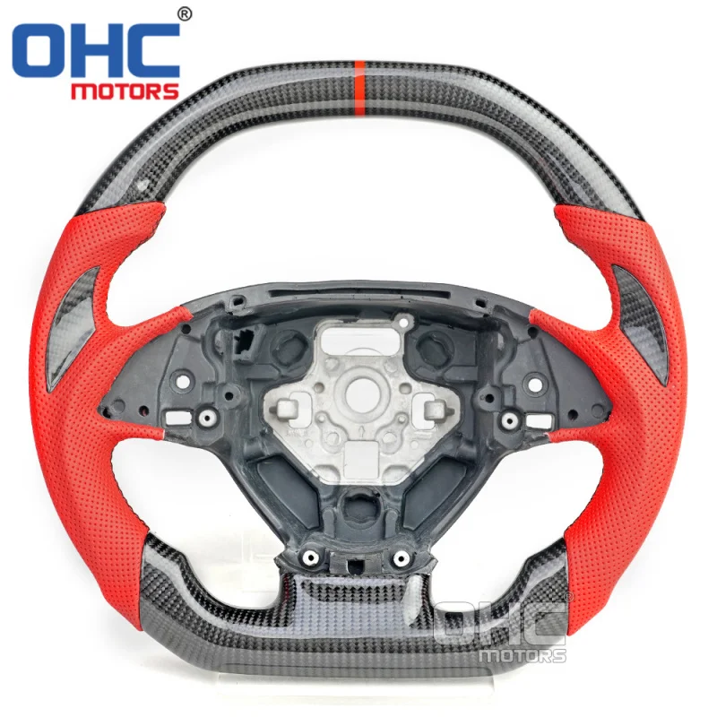 For Corvette C7 Chevrolet Corvette 14-19 Cross-border exclusive carbon fiber steering wheel modification