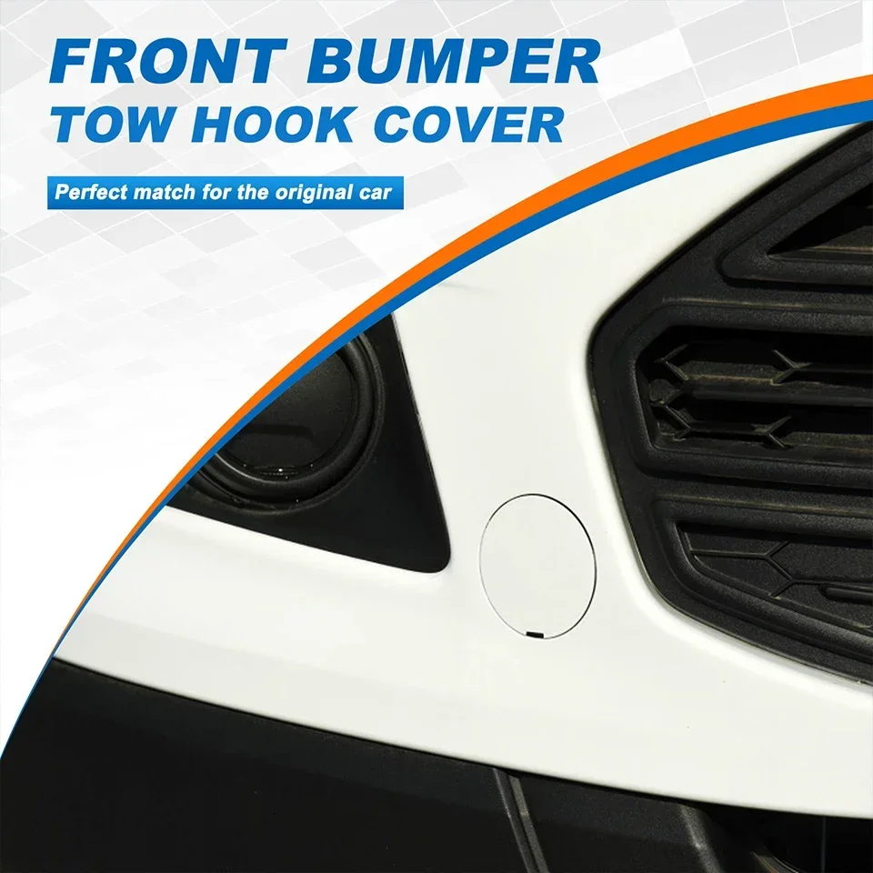 For Ford Ecosport 2013 2014 2015 2016 2017 Auto Part Front Bumper Towing Hook Eye Cover Lid Tow Hook Trailer Cap Hood Garnish