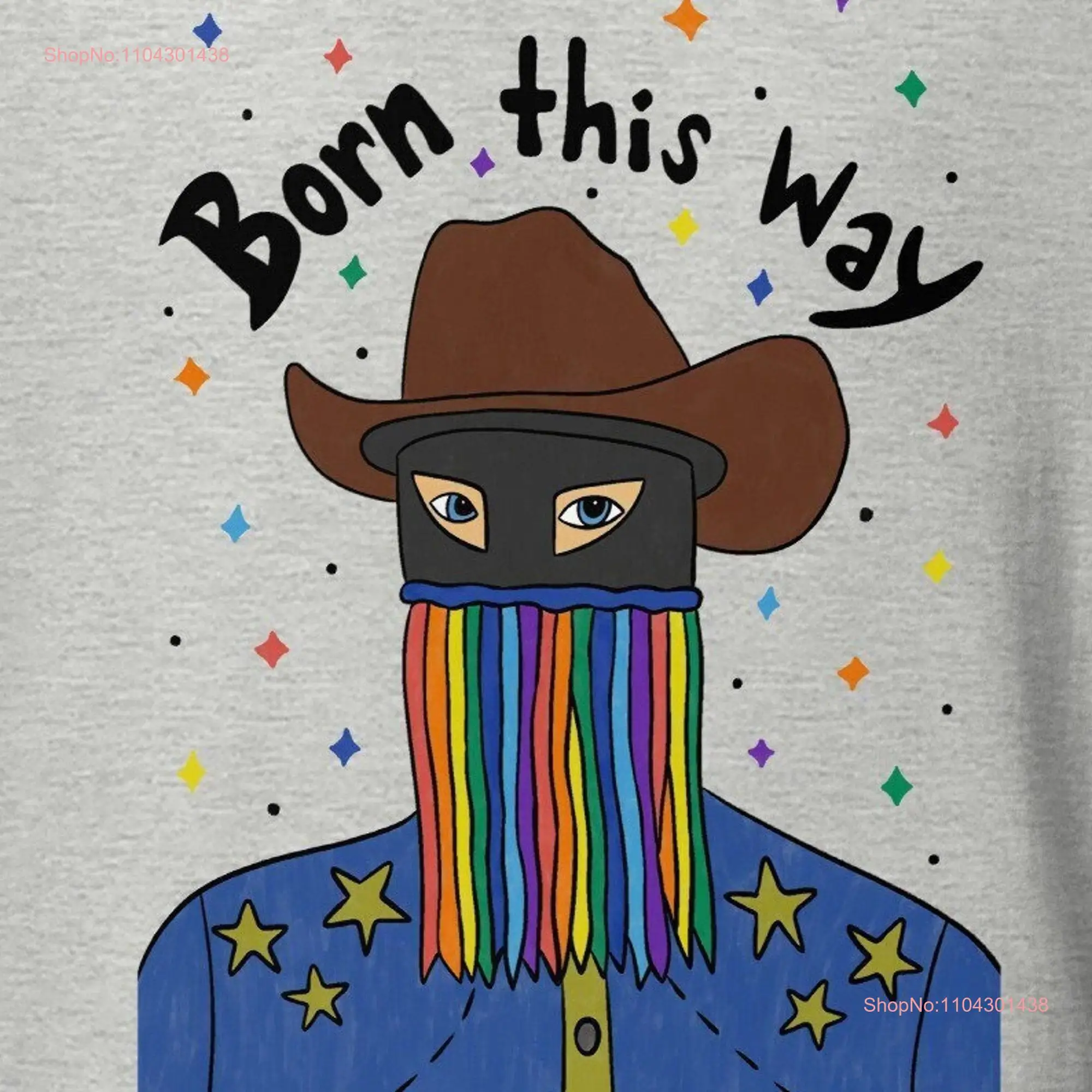 Orville Peck Born This Way T shirt long or short sleeves