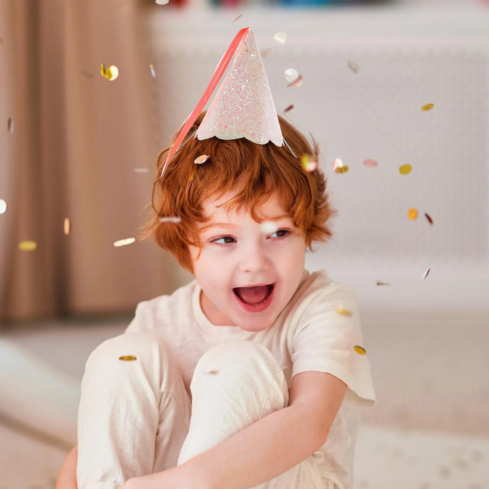 

1Set Korean Style Birthday Crowns Paper Glasses Party Hats Photo Booth Props Kids Adults Birthday Party Essentials Decorations