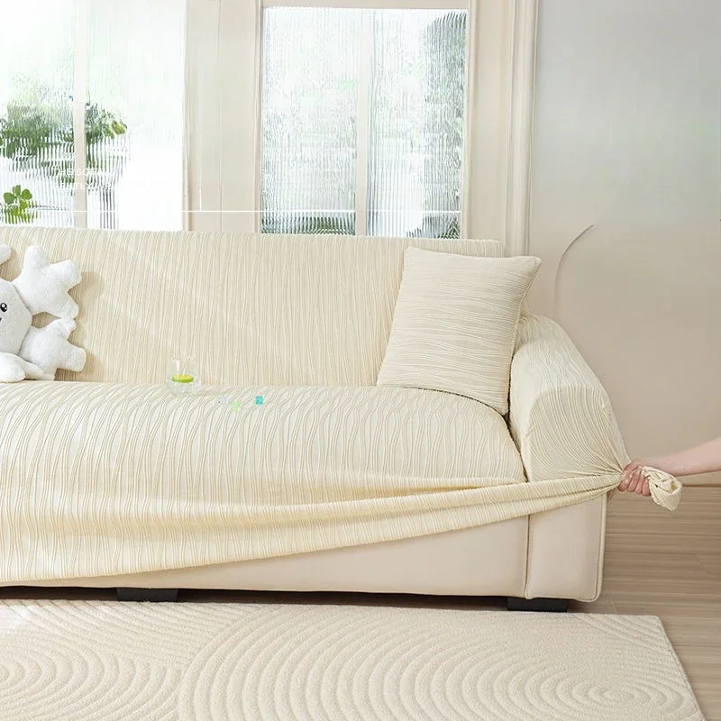Ice silk sofa cover all-inclusive universal set integrated