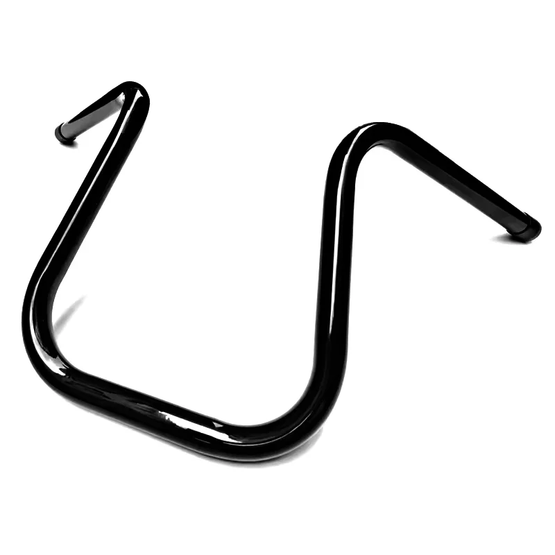 

High Handlebar "Big Belly" 10" &12"Gloss Black/Chrome for 1'' (25.4 mm) Clamping Bike Motorcycle Accessories