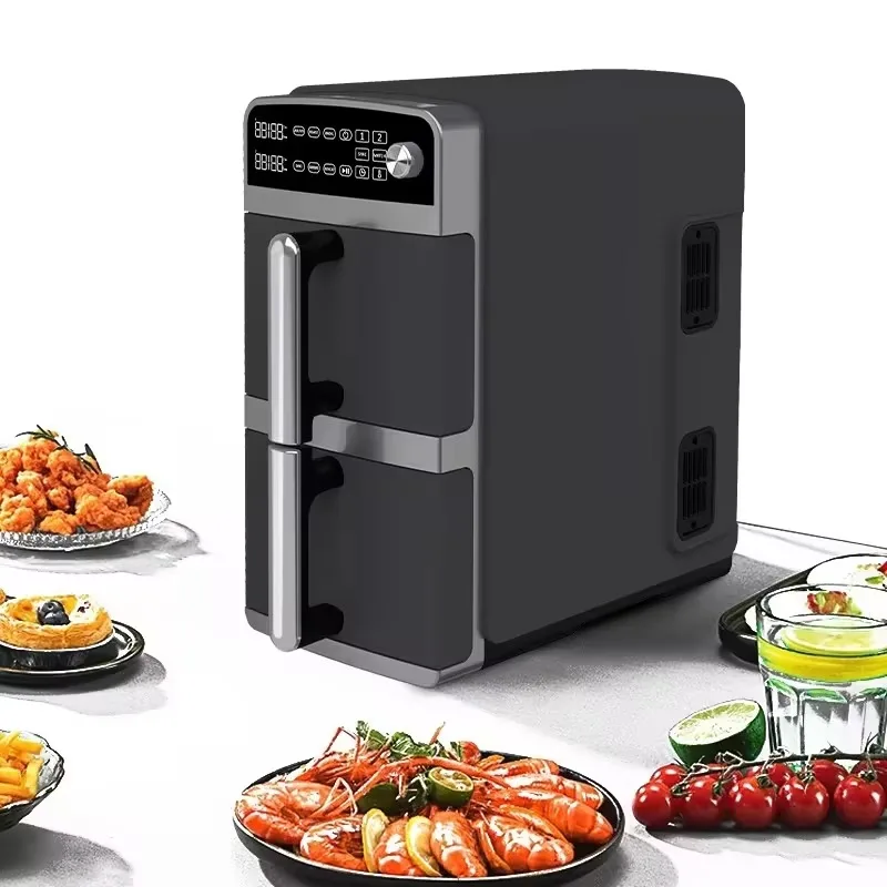 Suitable for portable 3 in 1 household 10l vertical, air fryer oven, digital electric