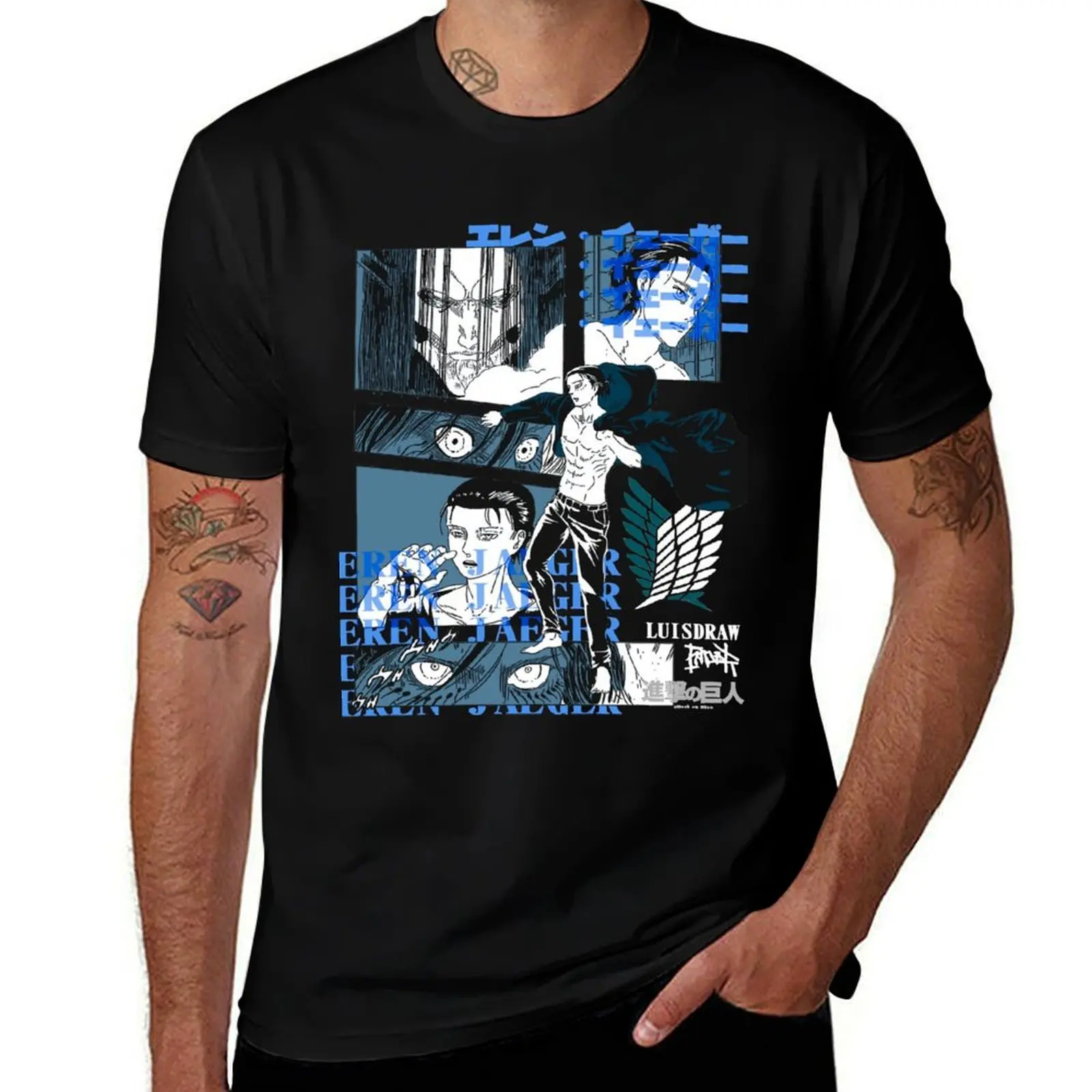 

EREN JAEGER 5150 T-Shirt baggy shirts graphic shirts oversized t shirt sweat luxury clothes men